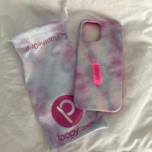 (Loopy Case) iPhone 12 Pro Phone Case, Tie Dye
